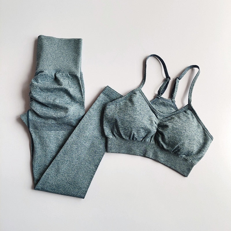 Workout Bra & High Waist Leggings