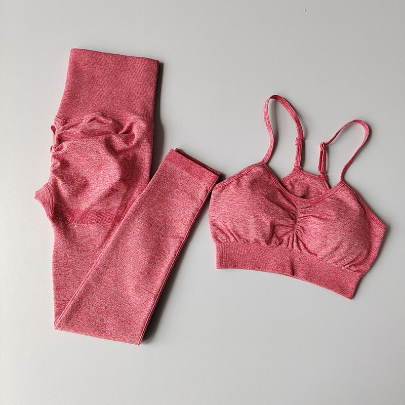 Workout Bra & High Waist Leggings