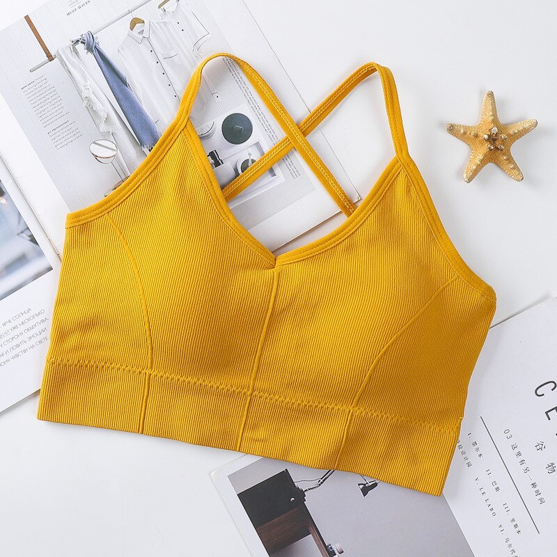 Cross Strap Sports Bra