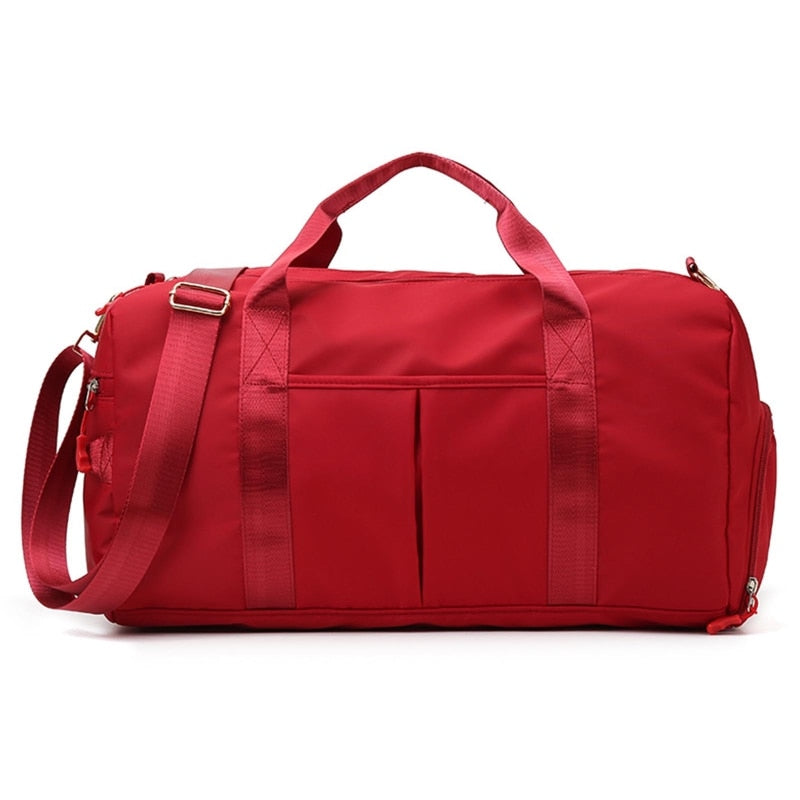 Gym Bag with Shoe Compartment