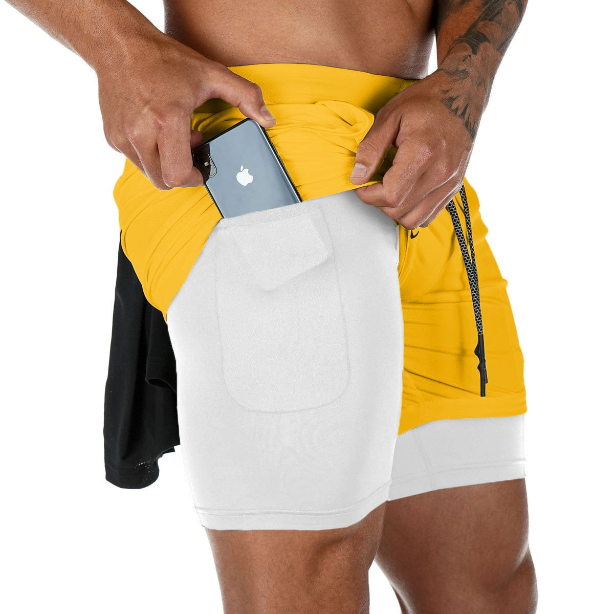 2 In 1 Gym Shorts