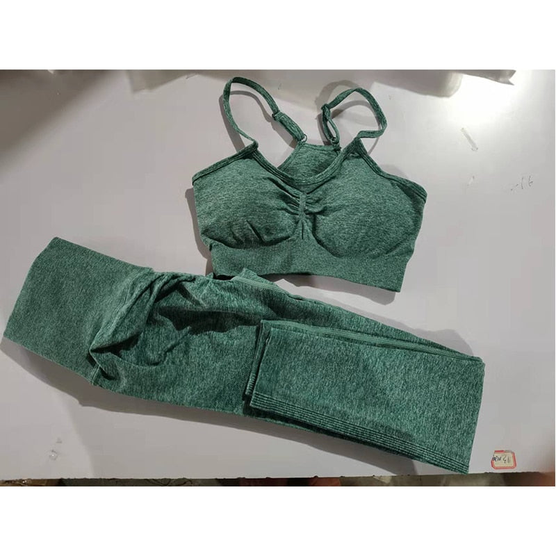 Workout Bra & High Waist Leggings