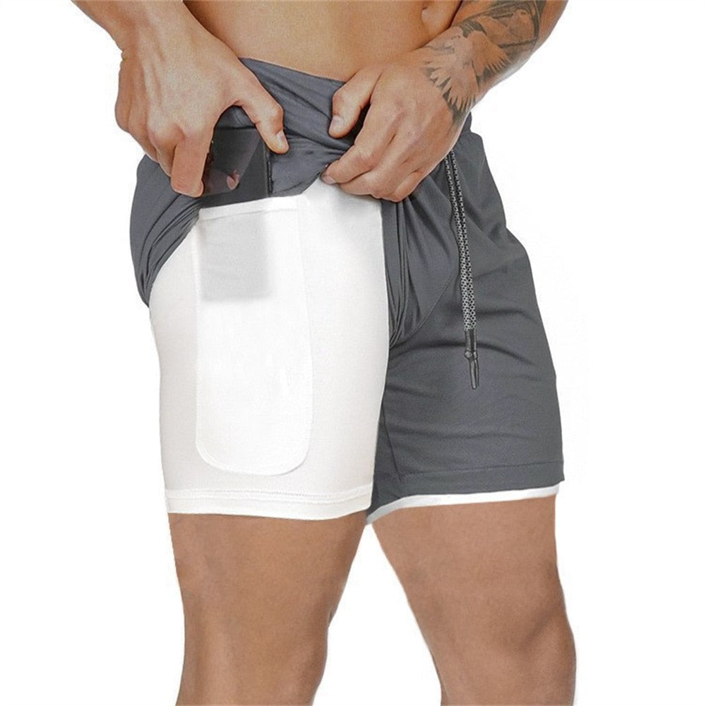 2 In 1 Gym Shorts