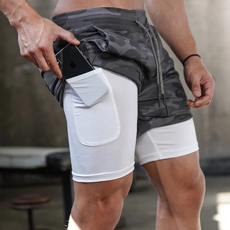 2 In 1 Gym Shorts