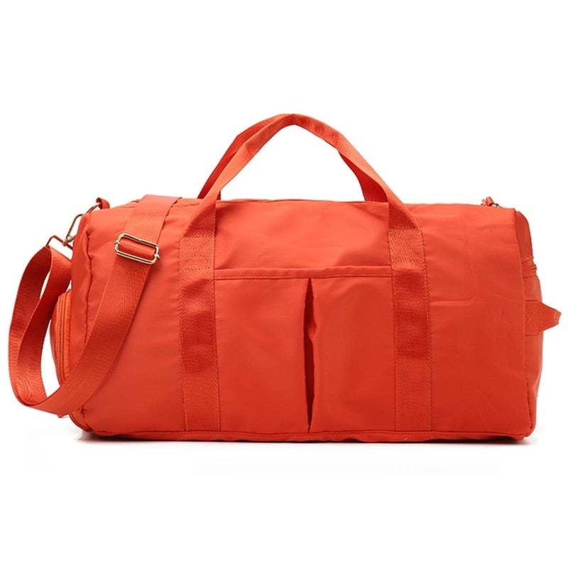 Gym Bag with Shoe Compartment