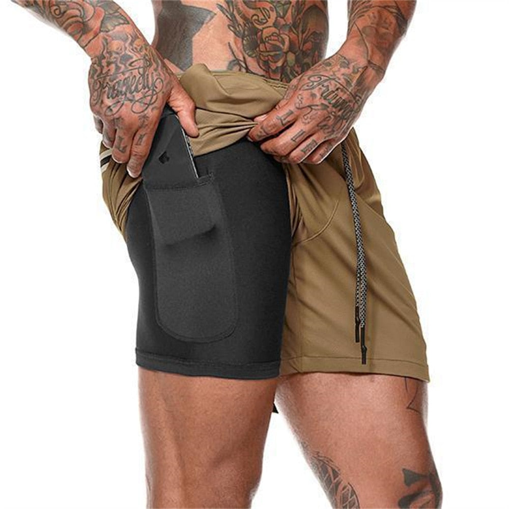 2 In 1 Gym Shorts