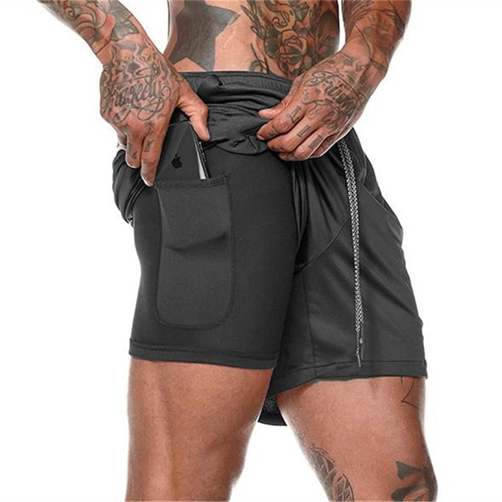 2 In 1 Gym Shorts