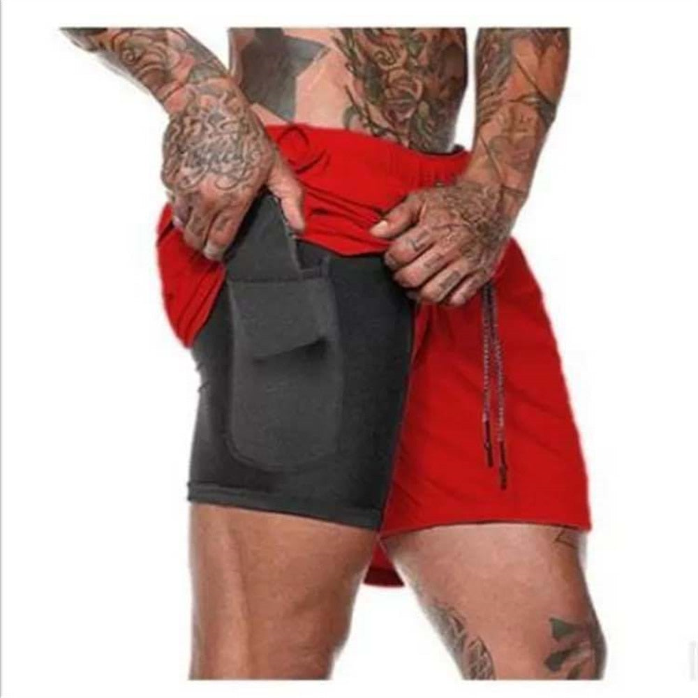 2 In 1 Gym Shorts