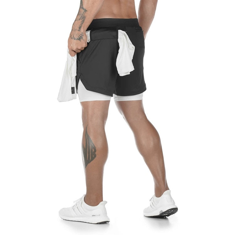 2 In 1 Gym Shorts