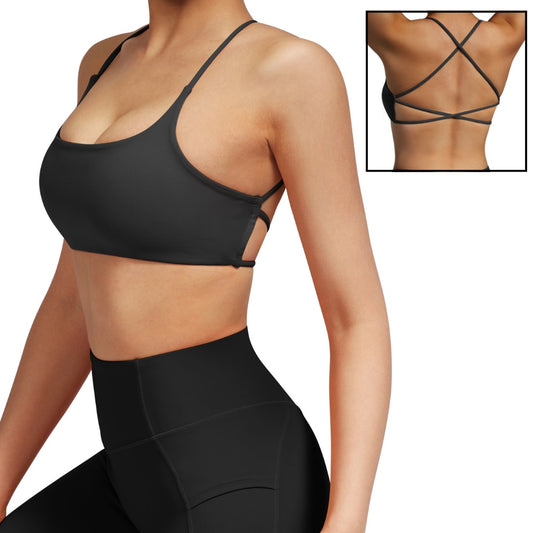 Cross Back Sports Bra